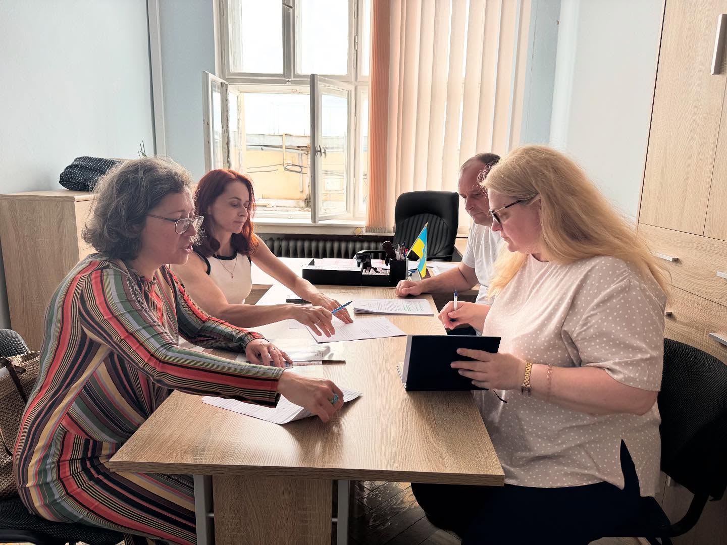 Фото новини Відбулася робоча зустріч напередодні засідання обласної групи з питань розвитку системи раннього втручання